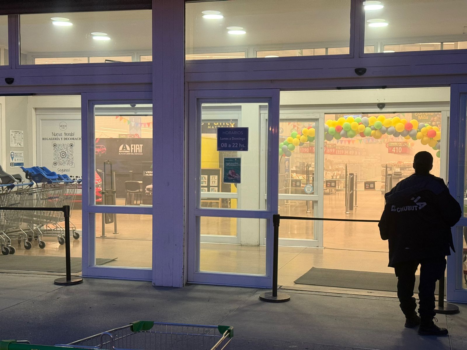Principio de incendio en el Chango Más de la zona sur de Comodoro Rivadavia