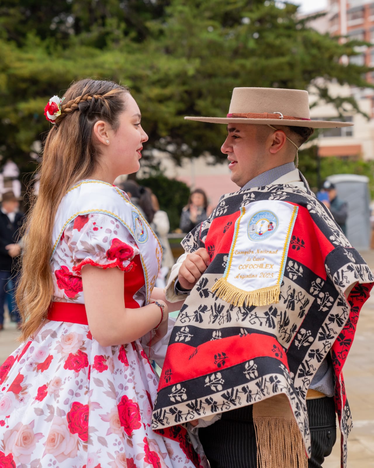 Macharashvili acompañó los festejos por el 215° aniversario de la Independencia de Chile