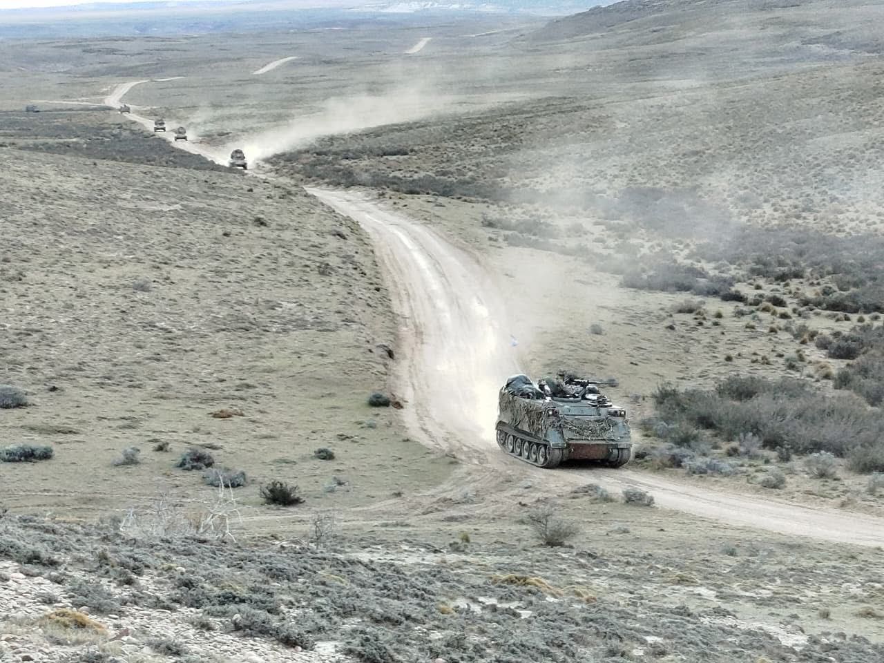 El Ejército Argentino realizó ejercicios de adiestramiento