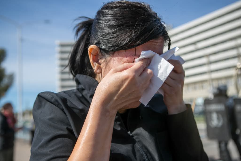 Trabajadores de la Salud fueron gaseados en Madryn