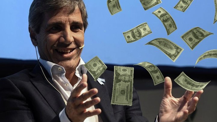 Caputo venderá hasta el último dólar