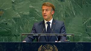Macron anuncia que Francia reconoce oficialmente al Estado de Palestina
