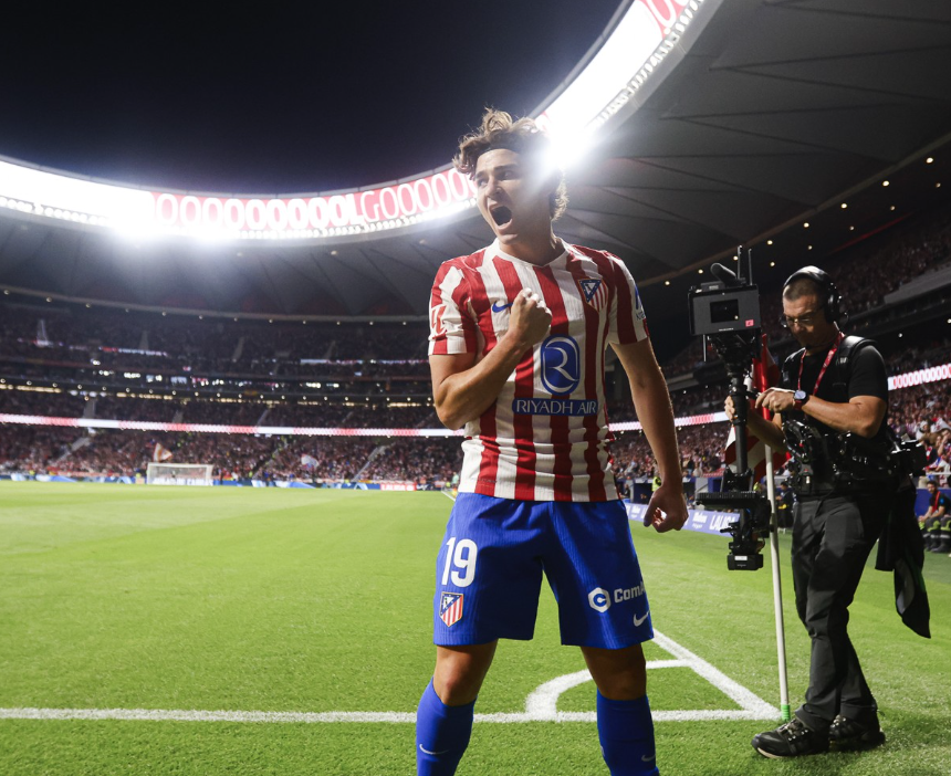 Hat-trick de Julián Alvarez para la victoria del Atlético de Madrid