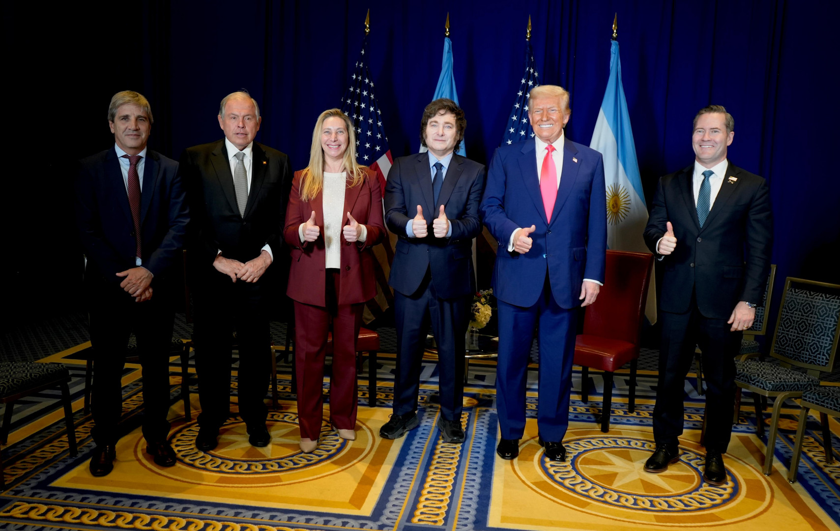 Milei tuvo su bilateral con Trump pero «plata no hay»