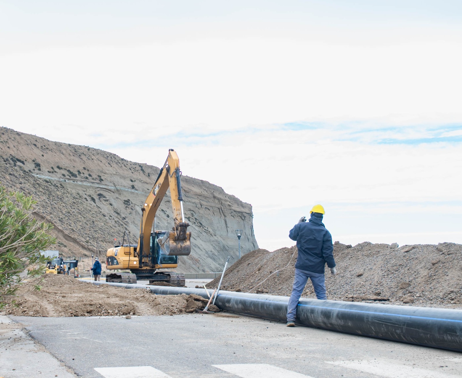 Avanza la ampliación de la Planta de Tratamiento de Efluentes Cloacales