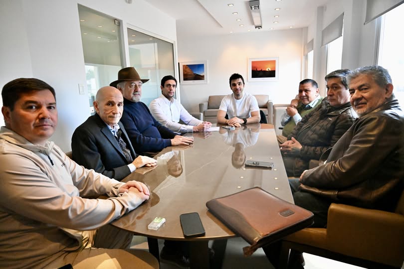 Torres se reunió con dirigentes gremiales y adelantó que exigirá a Nación la la eliminación de las retenciones
