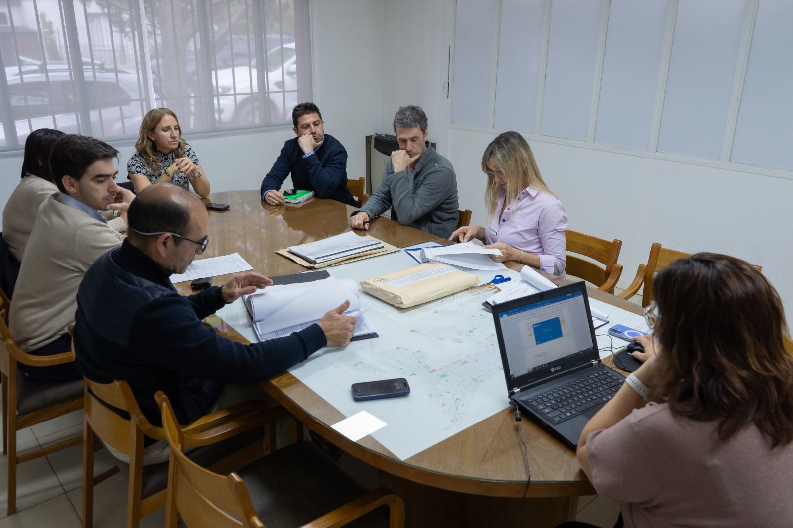 Rada Tilly realizó una licitación pública para nuevas obras de pavimento urbano