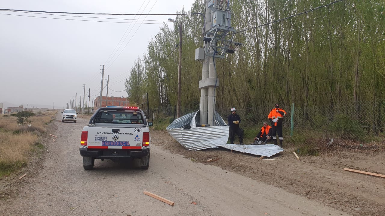 Jueves ventoso y con alerta amarilla por ráfagas fuertes