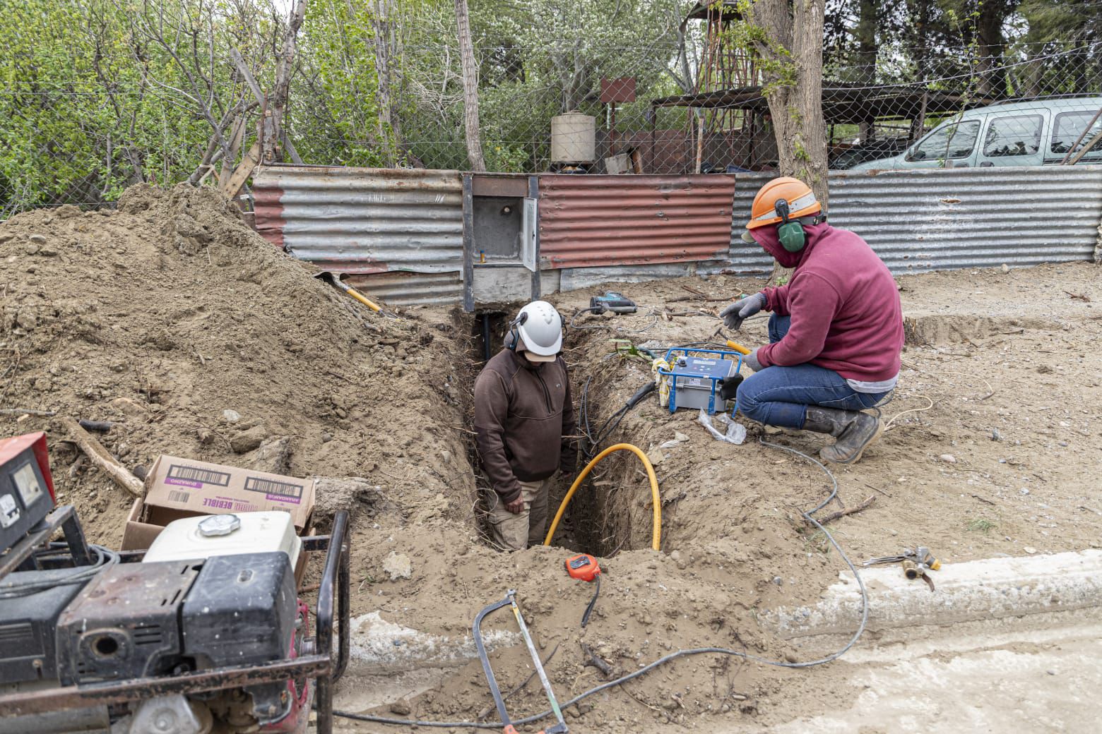 El Municipio avanza con la ampliación de la obras de gas y mantenimiento vial en Bella Vista Sur