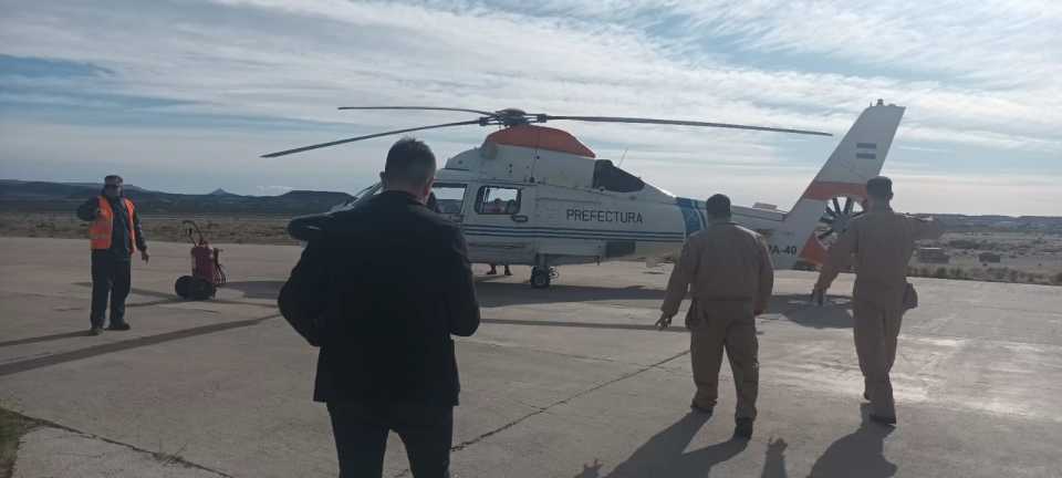 Jubilados desaparecidos: El Fiscal Jefe sobrevoló el área de búsqueda