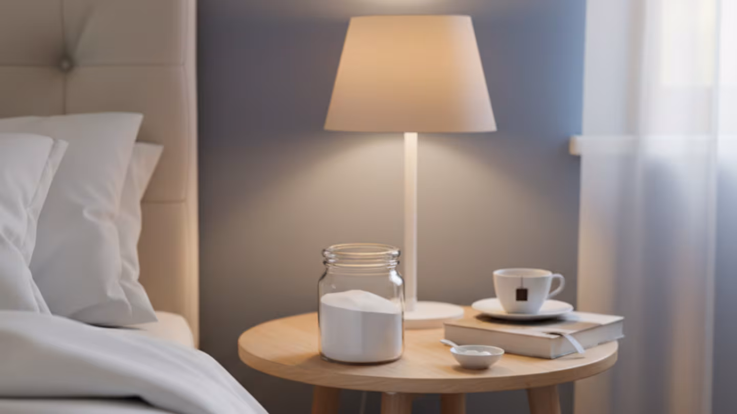 El sorprendente truco del azúcar en la mesita de noche, según el Feng Shui.