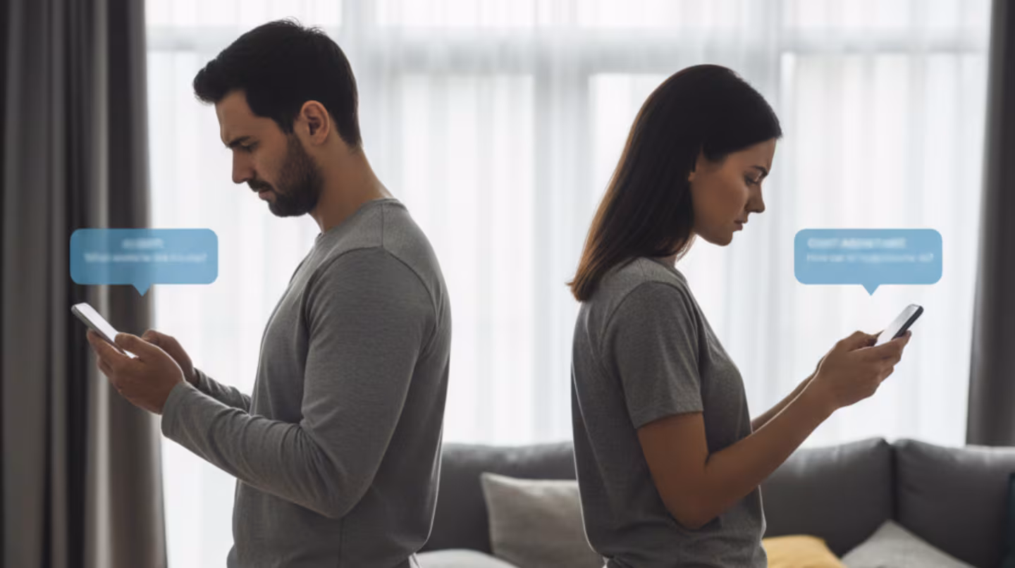 ¿Terapia de pareja con IA? El 30% ya usa ChatGPT para resolver sus conflictos.