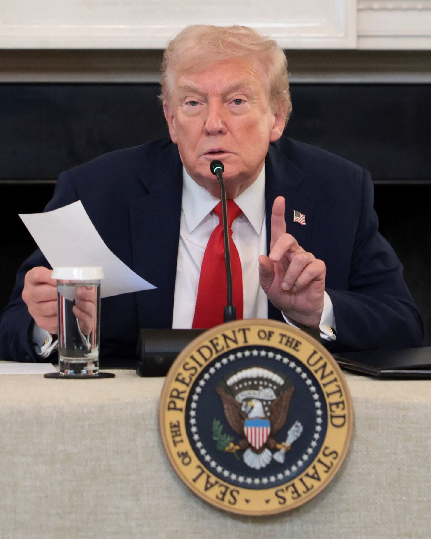 Trump sorprendió al mundo con un anuncio sobre Israel y Hamás: “Los rehenes serán liberados”