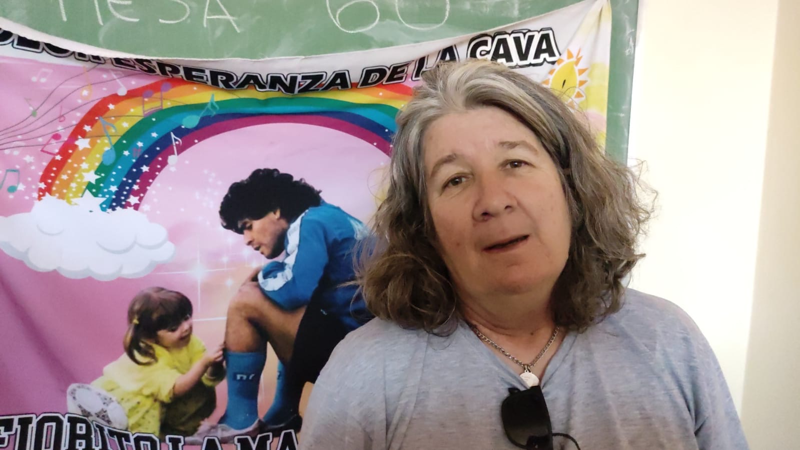 Mónica Santino: “Diego es nuestra fuerza, nuestro faro y nuestra identidad”