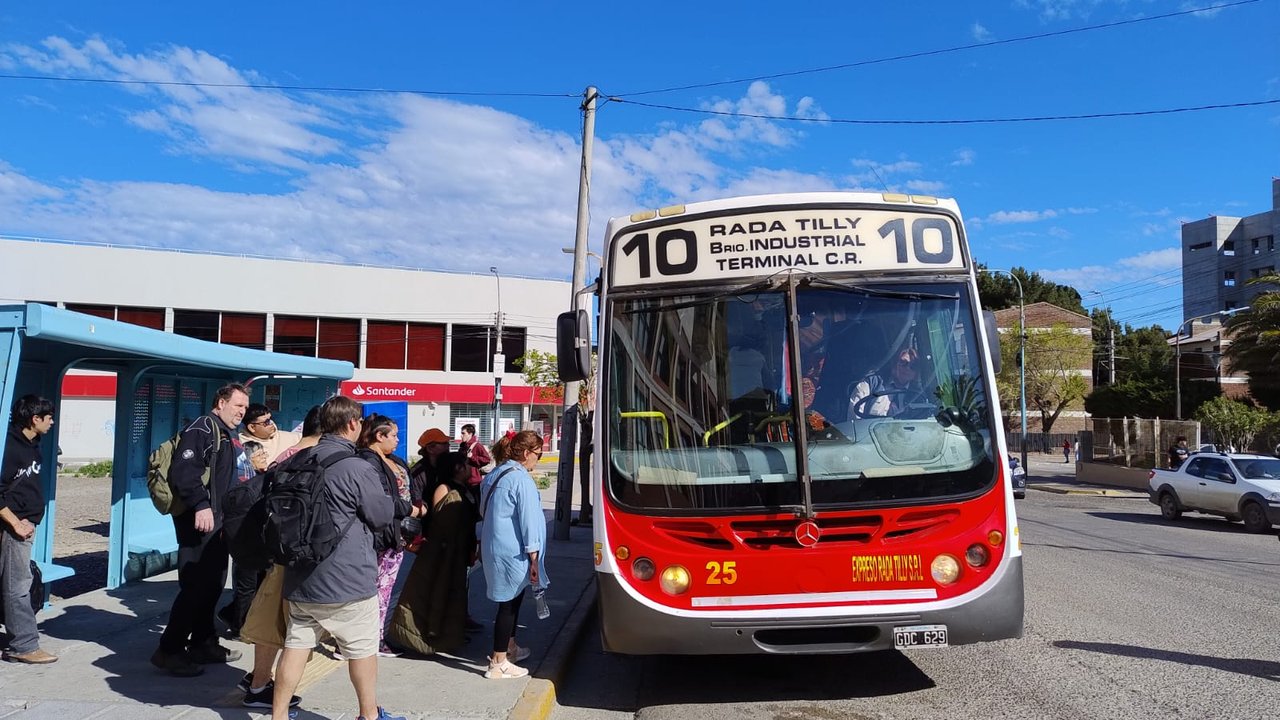 Expreso Rada Tilly modificó sus frecuencias durante el fin de semana largo