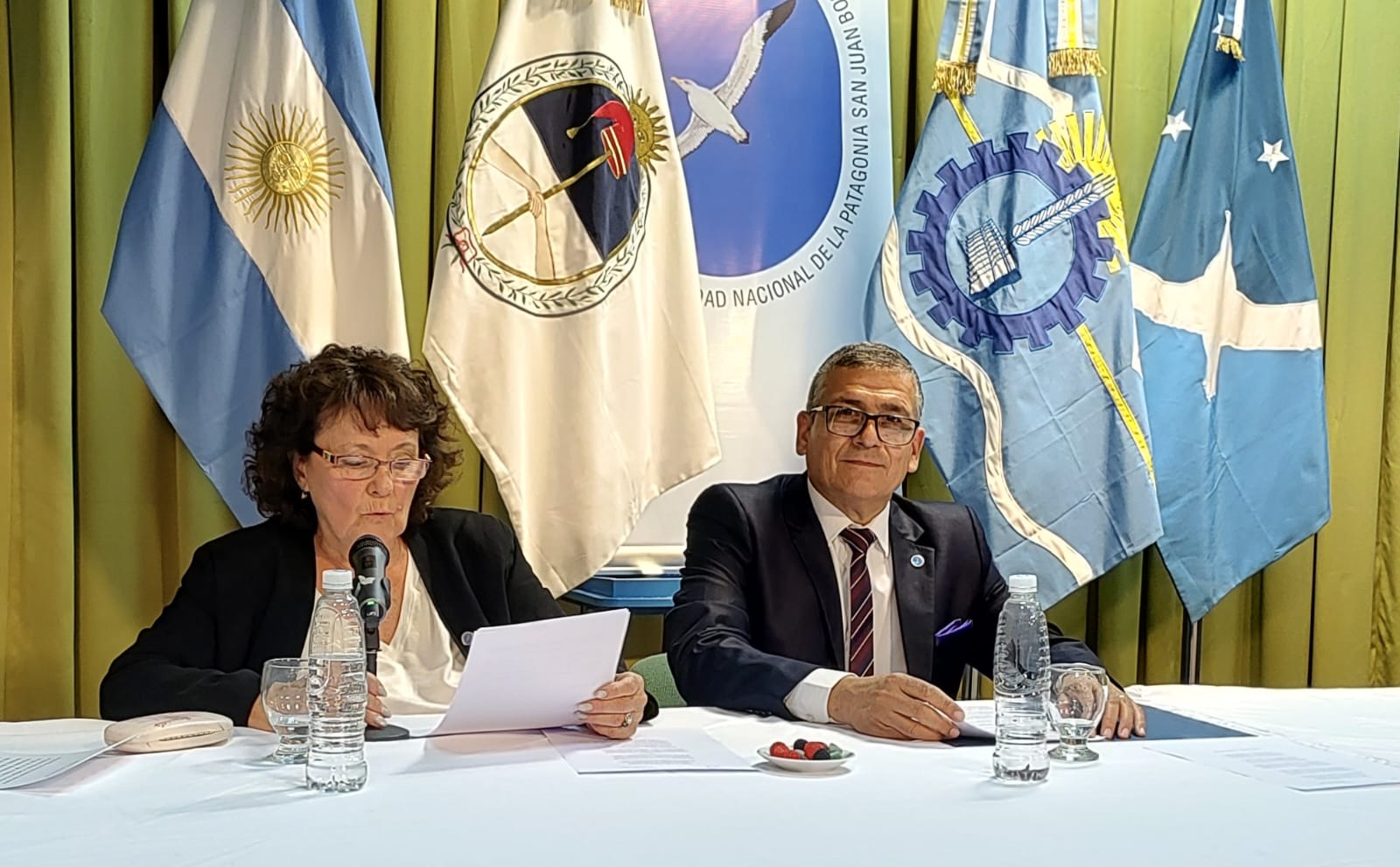 Fleitas asumió como nuevo rector de la UNPSJB