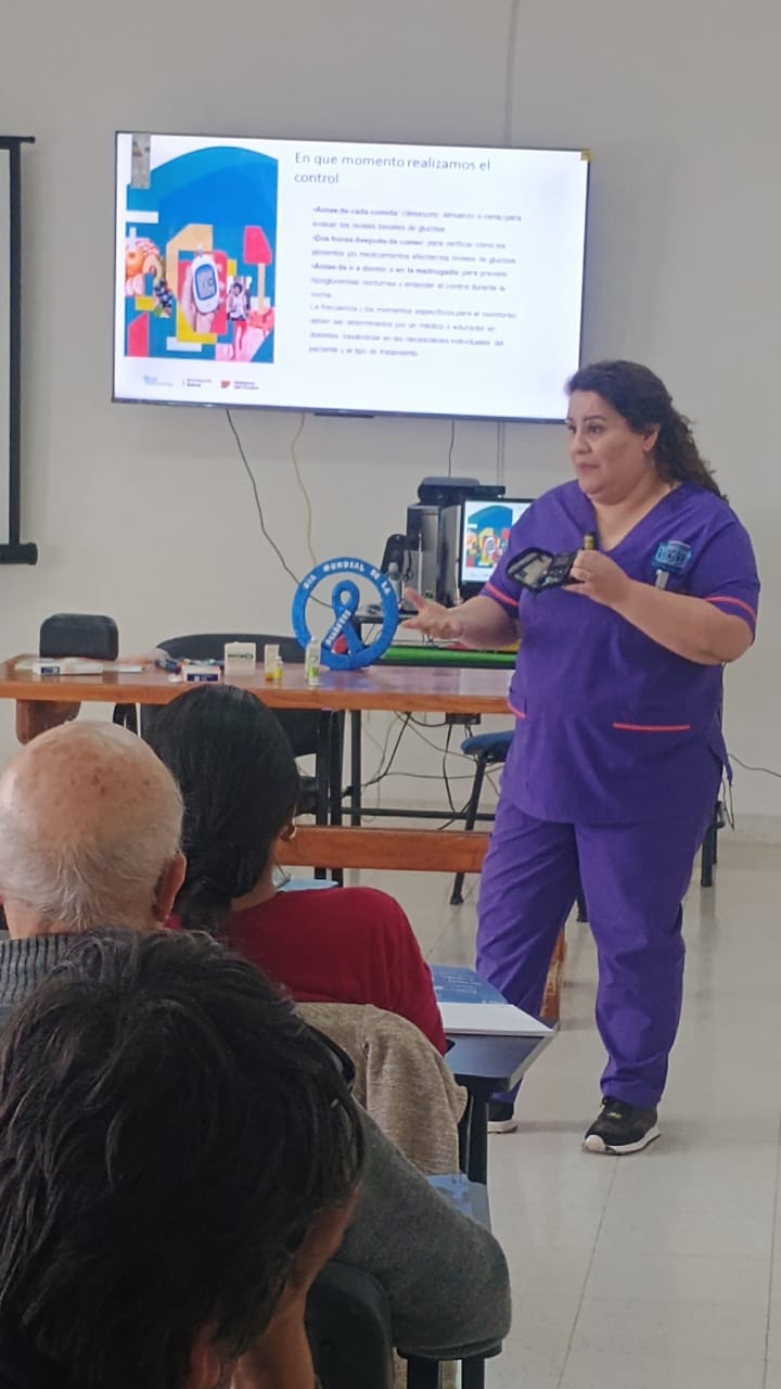 “Día Mundial de la Diabetes” en el Hospital Alvear