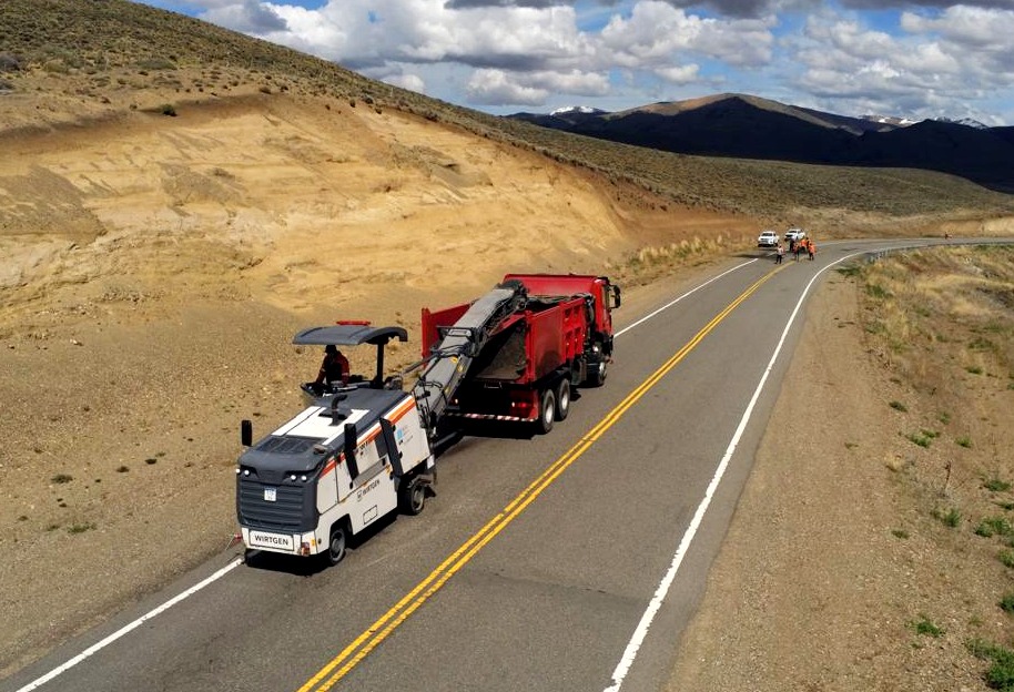 Rige la restricción total de tránsito en rutas nacionales por alerta rojo por viento en Chubut