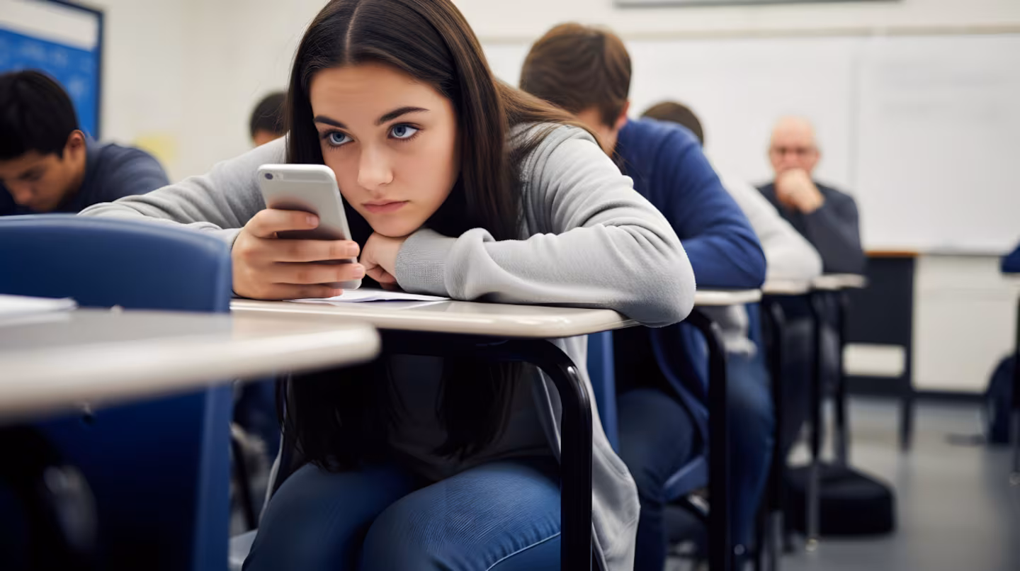 Comprobado: sin celulares en clase, las notas mejoran