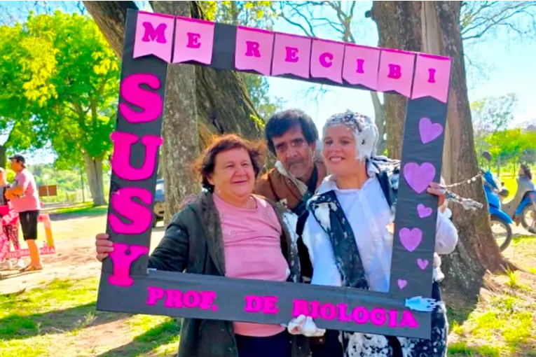 “Hija, seguí hasta donde puedas, porque nosotros no tenemos ese saber para darte»: la historia de Susana que emocionó a todos