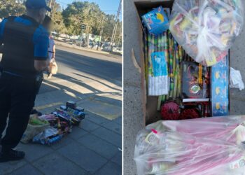 Secuestran pirotecnia prohibida en Comodoro Rivadavia tras un operativo policial