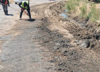 Avanzaron las tareas de limpieza de pluviales y sumideros en barrio Saavedra