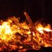 El fuego fue el centro del encuentro