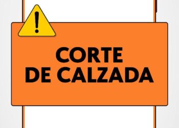 Corte de calzada en Km 4 por tareas de saneamiento