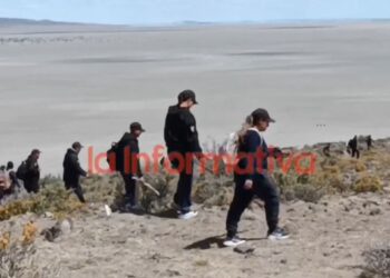 Intensifican la búsqueda de la oficial San Martín en la zona del  lago Colhué Huapi