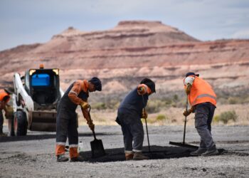 Vialidad Nacional avanza en Chubut con tareas de conservación en la ruta nacional 25