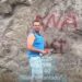 Grafitis en un área protegida del río Limay: identificaron al responsable y avanzan con la remediación ambiental