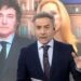 Milei con Majul, su bombero favorito