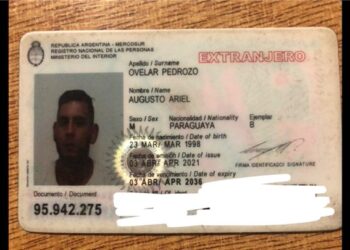 Buscan billetera perdida con documentacion Paraguaya