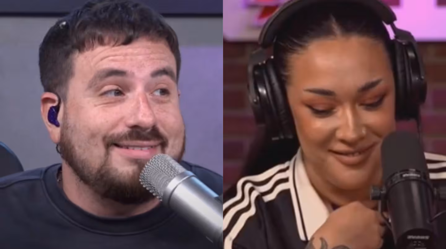La reacción de Fede Bal al escuchar a Evelyn Botto confirmar su noviazgo en vivo