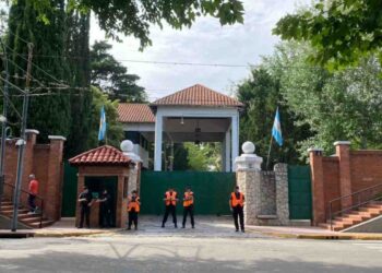 Hallaron a un custodio sin vida en la Quinta de Olivos