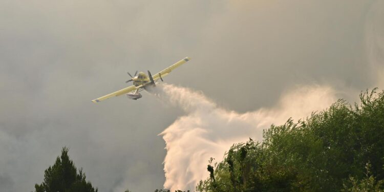 Cerca de 500 personas y 8 medios aéreos combaten el incendio forestal en Puerto Patriada