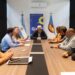 El intendente se reunió con vecinos por el desplazamiento del cerro Hermitte