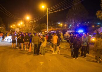 Ante el desmoronamiento evacuaron a vecinos de Sismografica