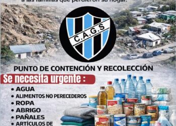 Sismográfica: El club Saavedra también realiza campaña solidaria
