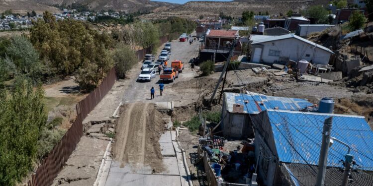 Amplio dispositivo de seguridad en el marco de la evacuación de Sismográfica