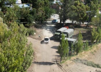 Se habilitaron accesos controlados para que los vecinos de Sismográfica retiren sus pertenencias con seguridad