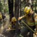 El incendio de Los Alerces sigue activo, el de Puerto Patriada está contenido