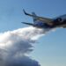 Torres recibió el avión hidrante más grande de Latinoamérica para reforzar el combate de incendios en la Cordillera