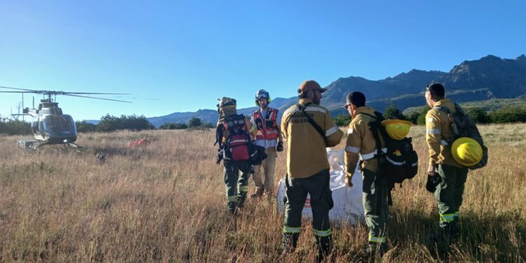 Incendio en el Parque Nacional Lanín: el foco en R20 Yeguadas se mantiene contenido