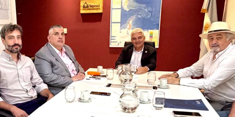 Macharashvili analizó junto al presidente del SEGEMAR el informe técnico sobre el cerro Hermitte