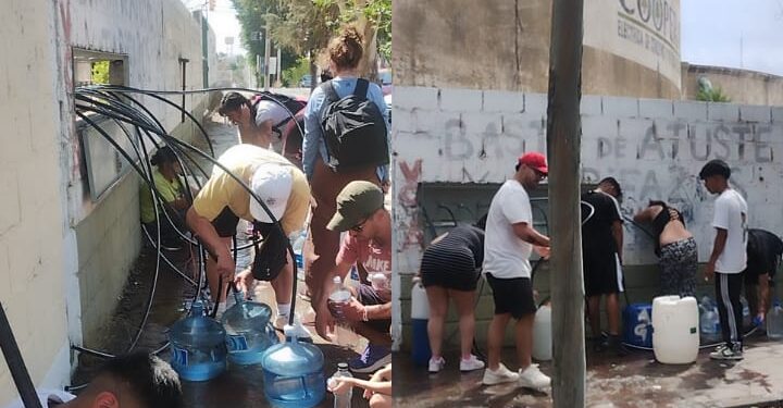 Trelew sin agua desde el sábado