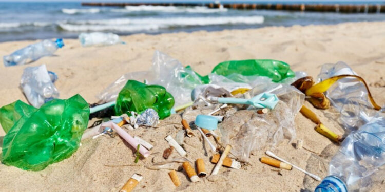 El 78 % de la basura en las playas son plásticos