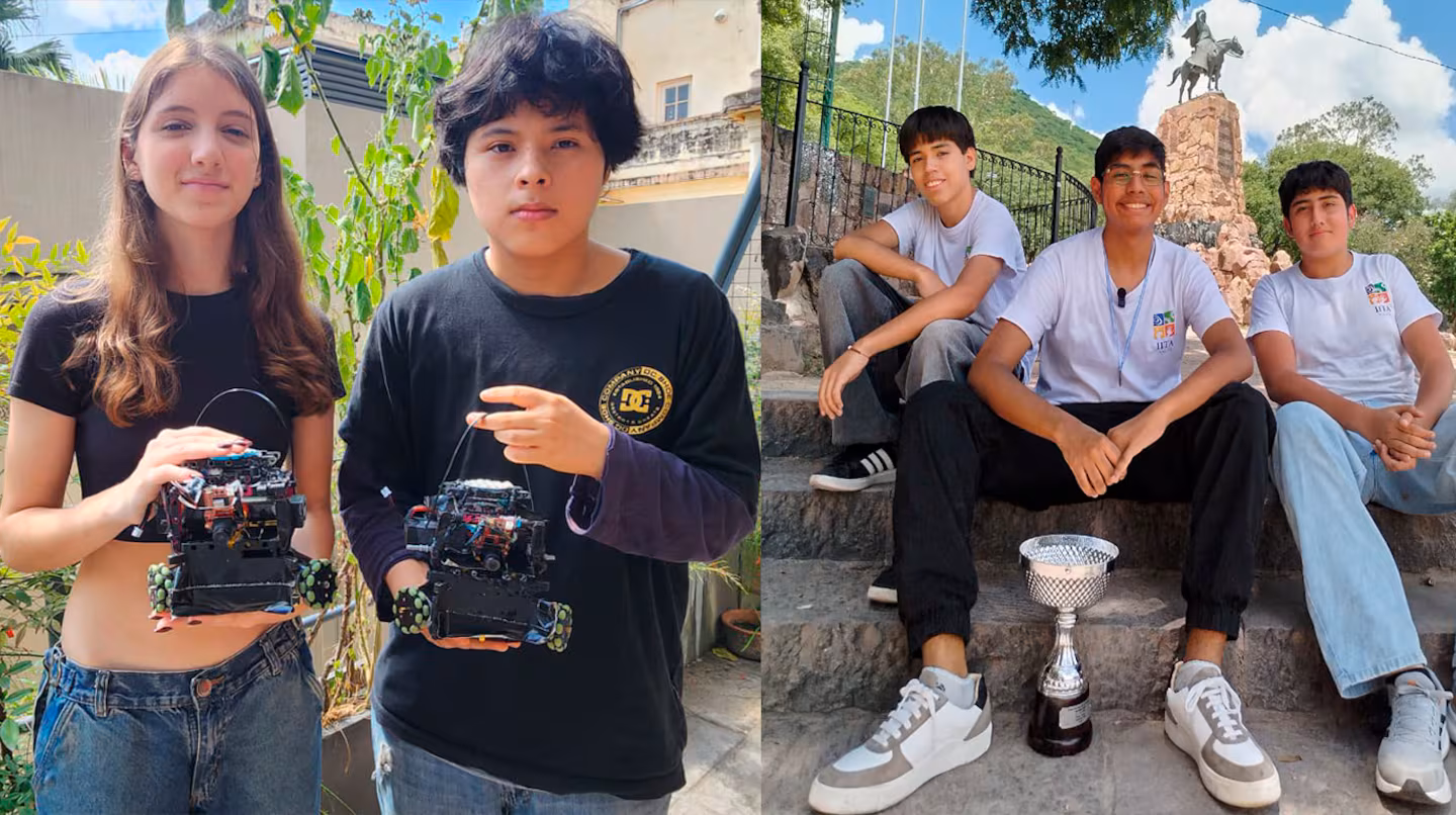 Del Noroeste al mundo: adolescentes salteños competirán en el Mundial de Robótica