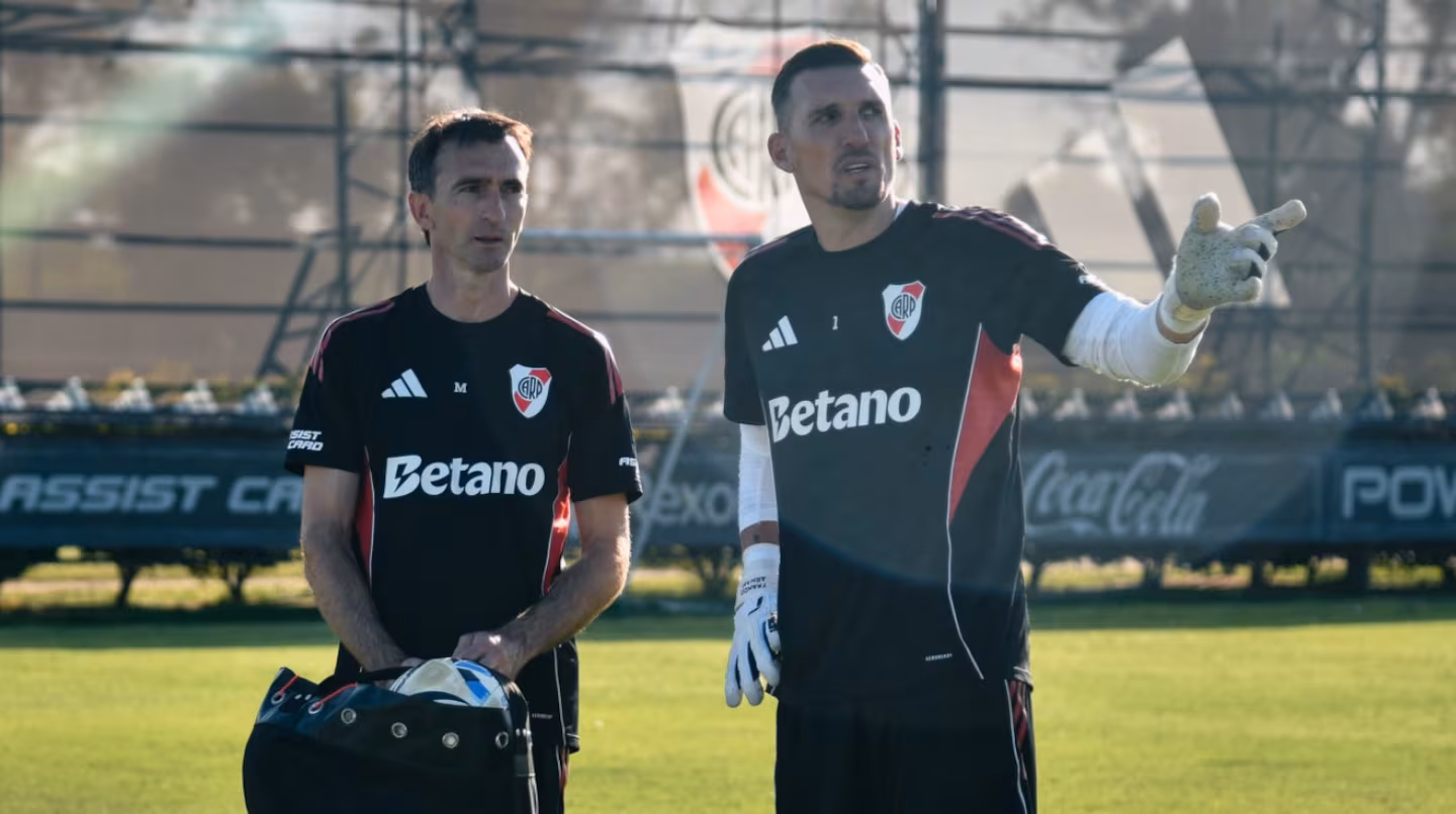 Golpe para River: Armani se lesiona al inicio de la pretemporada
