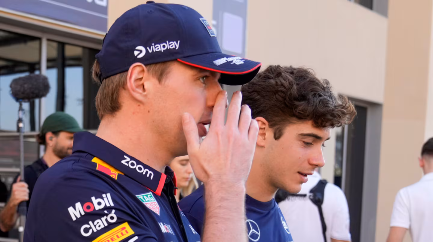 Colapinto revela frase íntima de Verstappen que enloqueció a los fanáticos